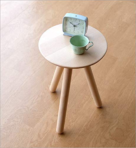 Amazon.co.jp: スツール 木製 おしゃれ 花台 丸椅子 玄関 サイド