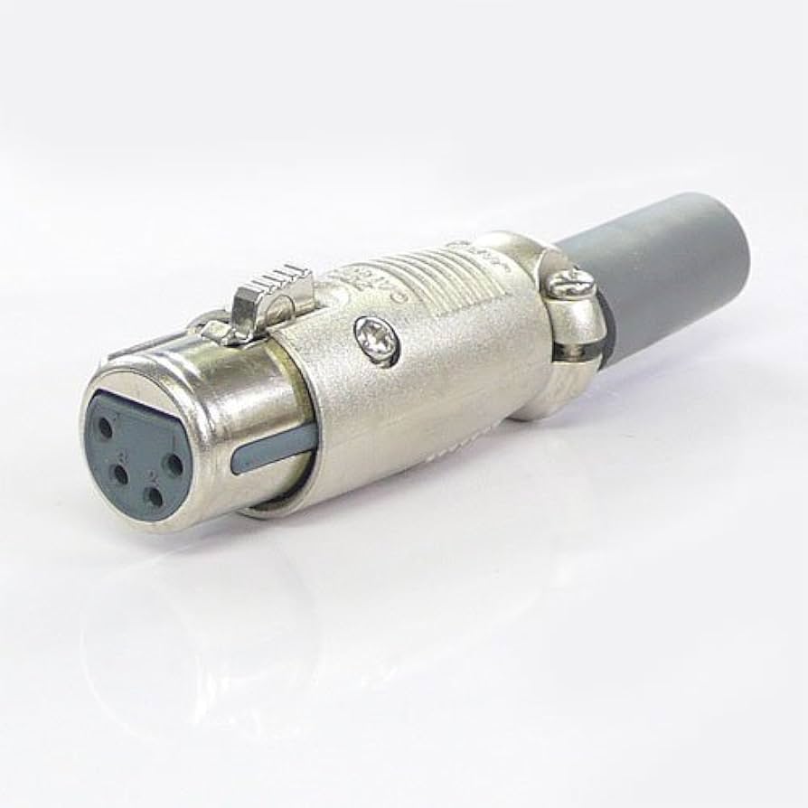 Amazon.co.jp: ITTキャノン XLR型メスプラグ(4pin) XLR4-11C : 楽器