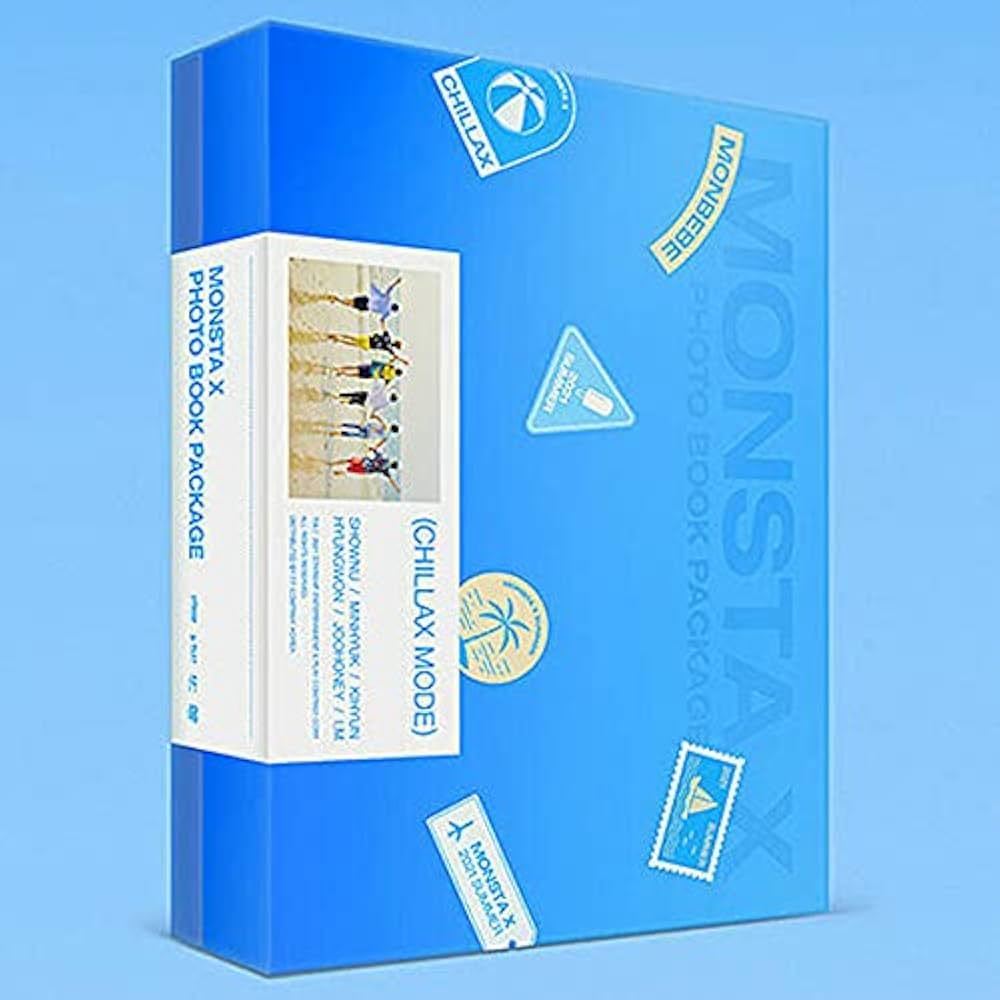 MONSTA X, MONSTAX - MONSTA X 2021 PHOTO BOOK PACKAGE [ CHILLAX