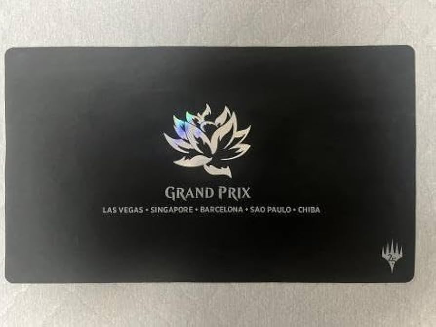 Amazon.co.jp: MTG プレイマット 25周年記念 Black Lotus Foil版