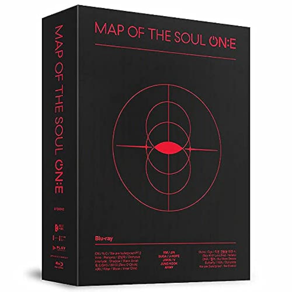 Amazon.com: BTS MAP OF THE SOUL ON:E BLU-RAY. 3 DISC(BLU-RAY CD