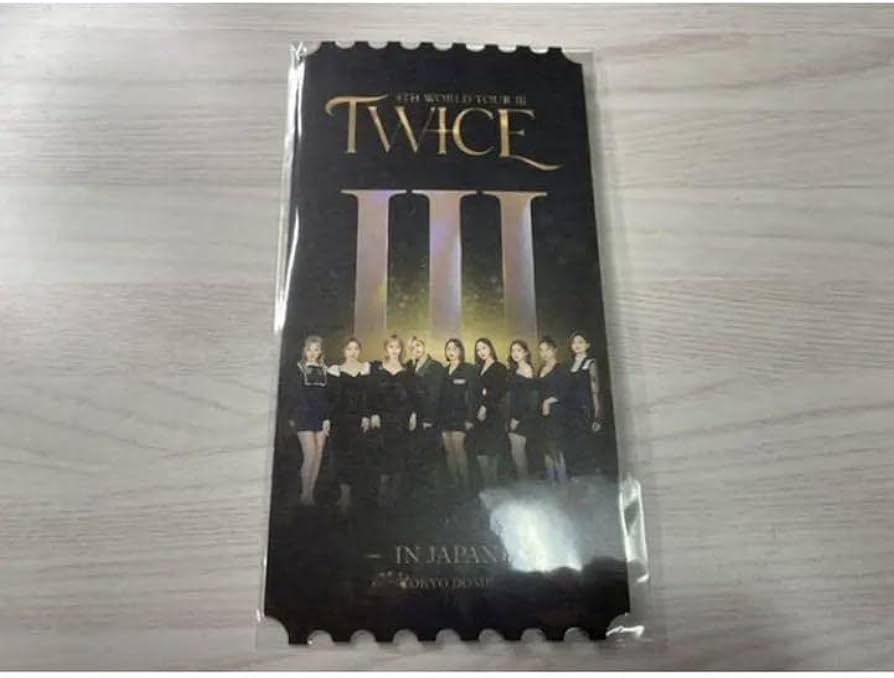 Amazon.co.jp: twice w会員限定 東京ドーム ファンクラブ ライブ