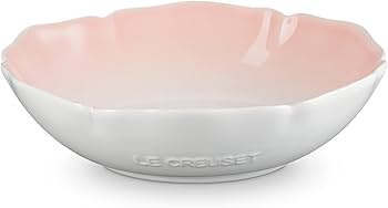 Amazon｜ル・クルーゼ(Le Creuset) フリル・ディッシュ パウダーピンク