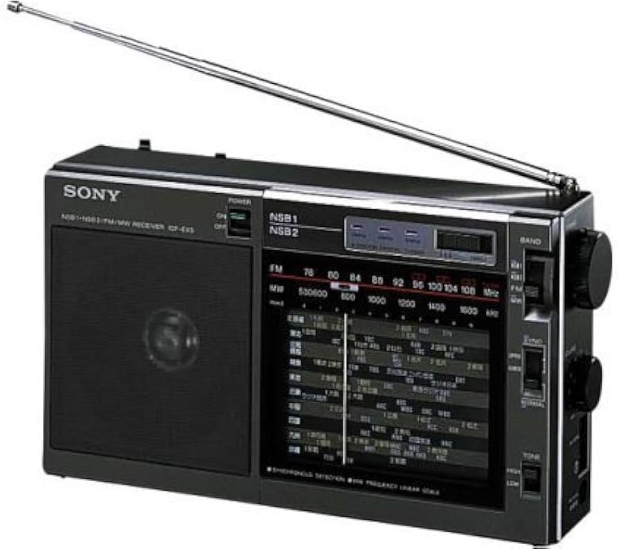 Amazon.co.jp: SONY TV（1ch-3ch）/FM/AM/ラジオNIKKEIポータブル
