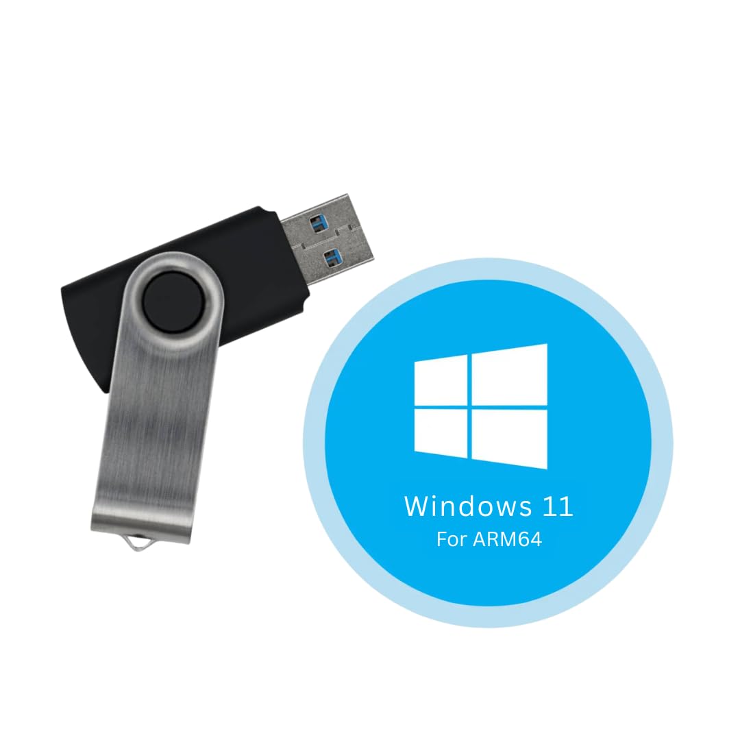 Amazon.com: Bootable USB for Windows 11 ARM64 | UEFI/GPT | Clean