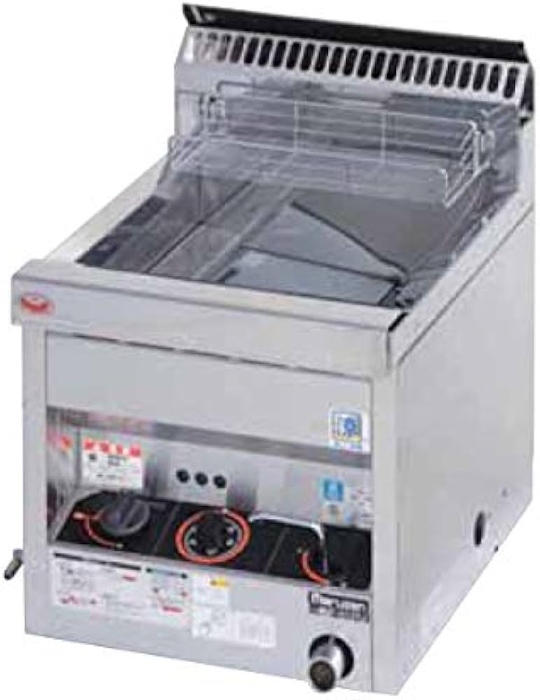 Amazon.co.jp: MGF-C12TJ マルゼン ガスフライヤー 涼厨フライヤー