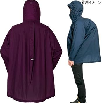 Amazon | [フェニックス] ポンチョ PH612ST26 メンズ チャコールグレイ