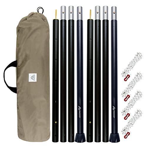 ワークマン【2024新作】伸縮式カーボンサバイバルポールレビュー