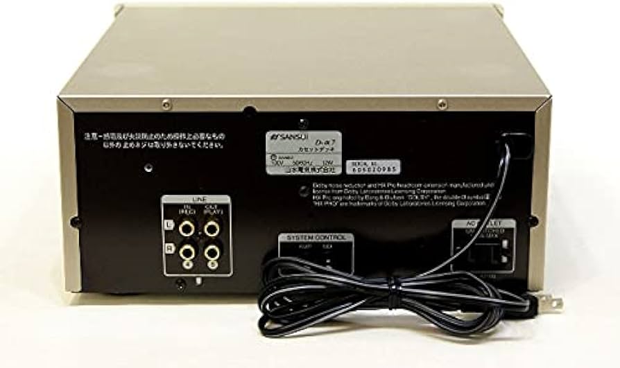 Amazon.co.jp: SANSUI 山水 サンスイ D-α7 カセットデッキ ビンテージ