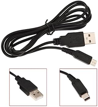 Amazon.co.jp: Conkoo【2本セット】 3DS 充電器 3DS 充電ケーブル USB