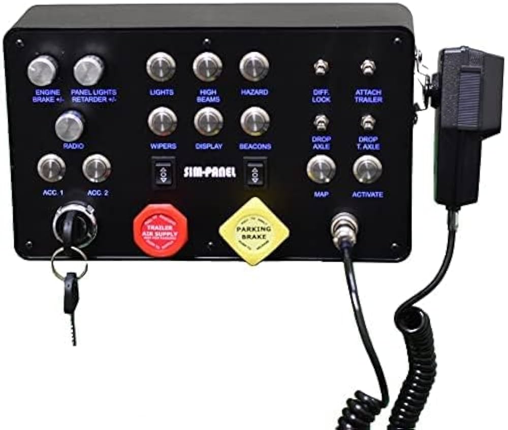 Amazon.co.jp: クラシック ATS/ETS2 ボタンボックス アメリカの