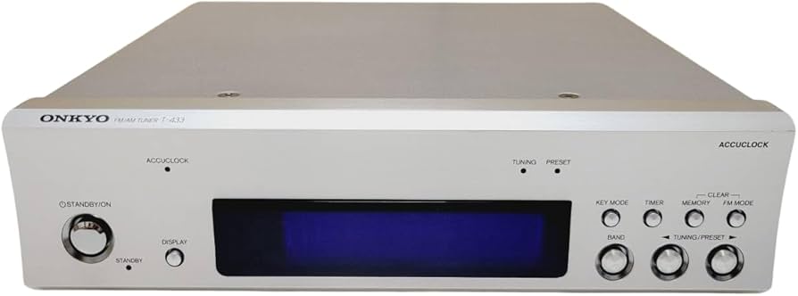 Amazon.co.jp: ONKYO INTEC275 FMステレオ/AMチューナー T-433(S