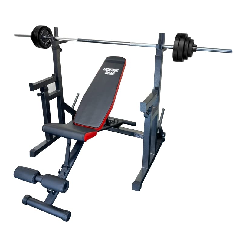 Amazon | スクワット&ベンチプレス台×インクラインベンチ×バーベル