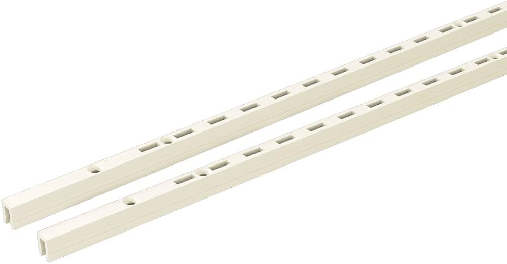 Amazon | 南海プライウッド アームハング棚柱SS 棚柱 SSホワイト 高さ