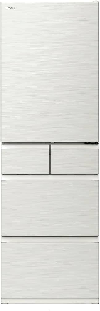 Amazon | 日立 冷蔵庫 幅60cm 470L 右開き R-HWS47V W ピュアホワイト