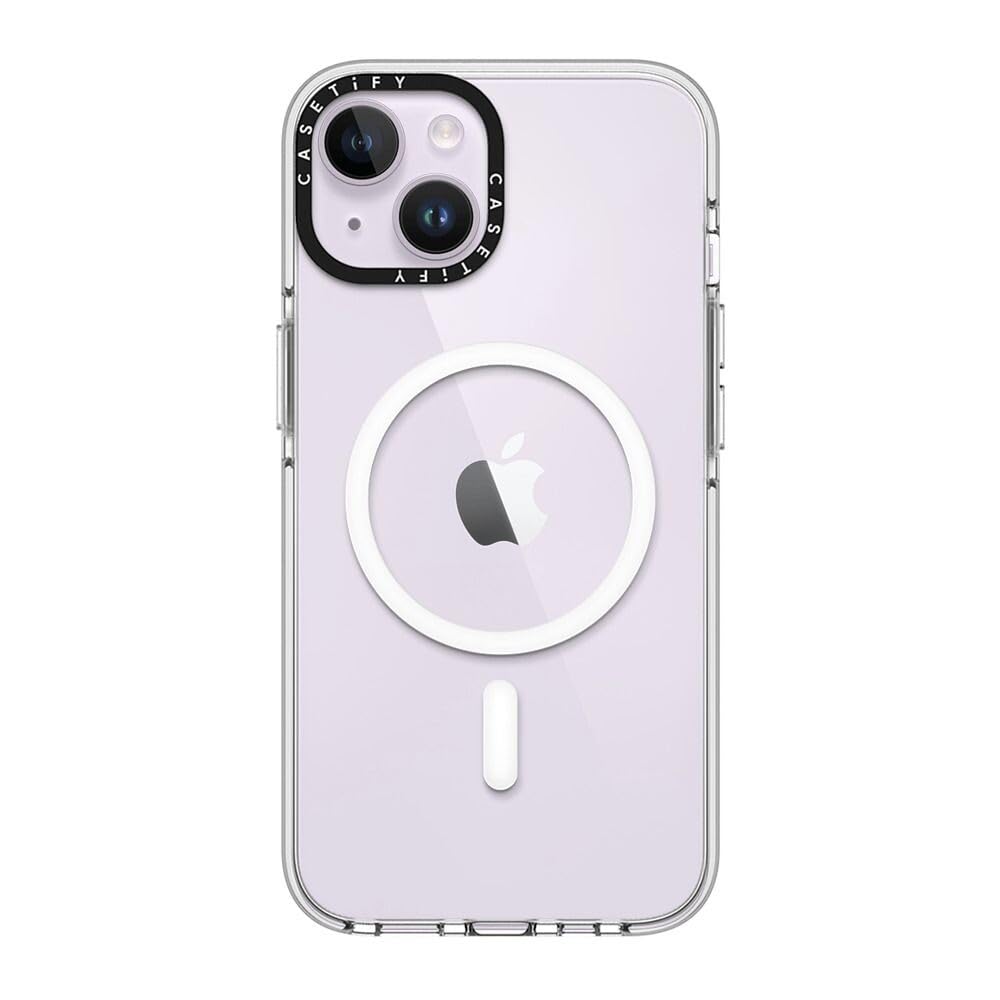 Amazon.com: CASETiFY Clear iPhone 14 Case [Not Yellowing / 6.6 ft