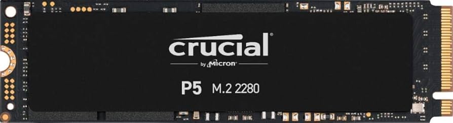 Amazon.com: Crucial P5 2TB 3D NAND NVMe Internal Gaming SSD, up to
