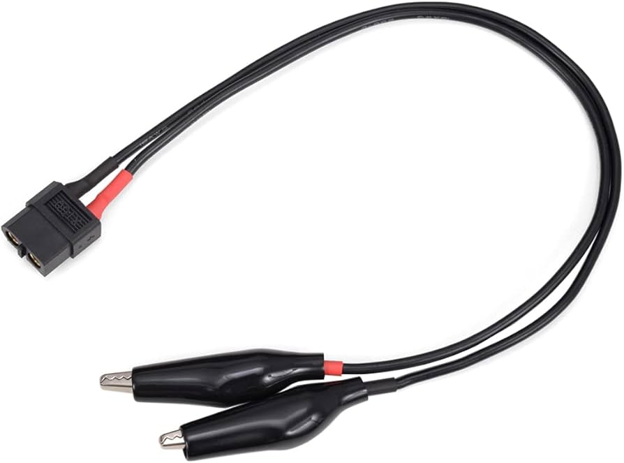 Amazon | ジーフォース ワニ口コネクターケーブル (XT60) G0396 日本