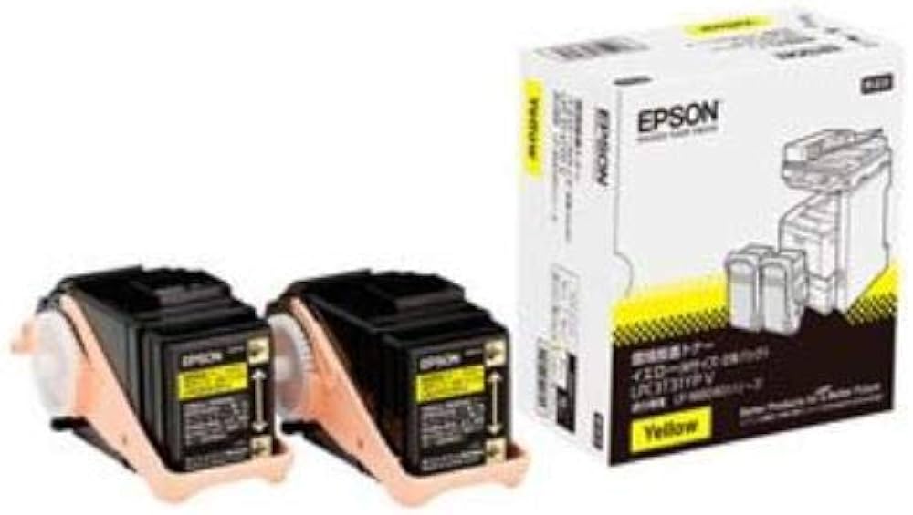 Amazon | EPSON 環境推進トナー(2本パック) LPC3T31YPV 6,500ページ LP