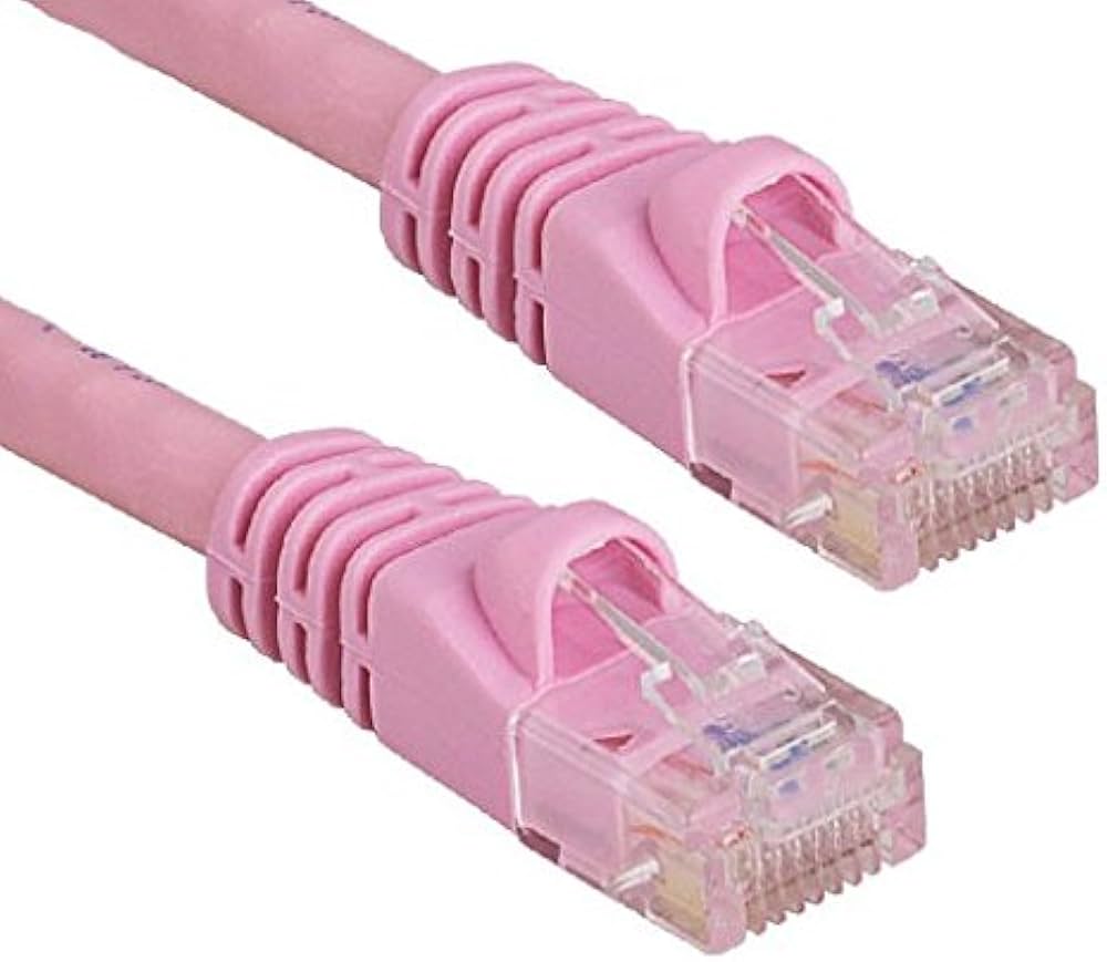 Amazon.com: RiteAV - Cat6 Network Ethernet Cable - Pink - 100ft