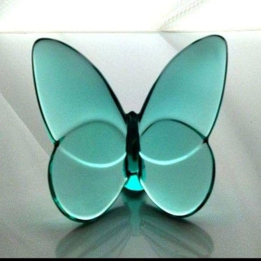 Amazon.co.jp: バカラ ラッキー バタフライ パピヨン 蝶 動物 置物