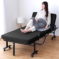 Amazon｜アイリスオーヤマ 折りたたみベッド シングル コンパクト