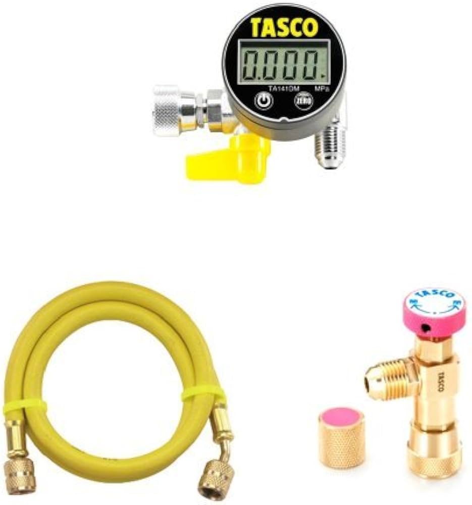 Amazon.co.jp: イチネンTASCO デジタルミニ真空ゲージキットTA142MD+