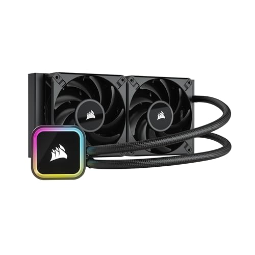 Amazon | CORSAIR iCUE H100i RGB ELITE 水冷式 CPU クーラー LCA
