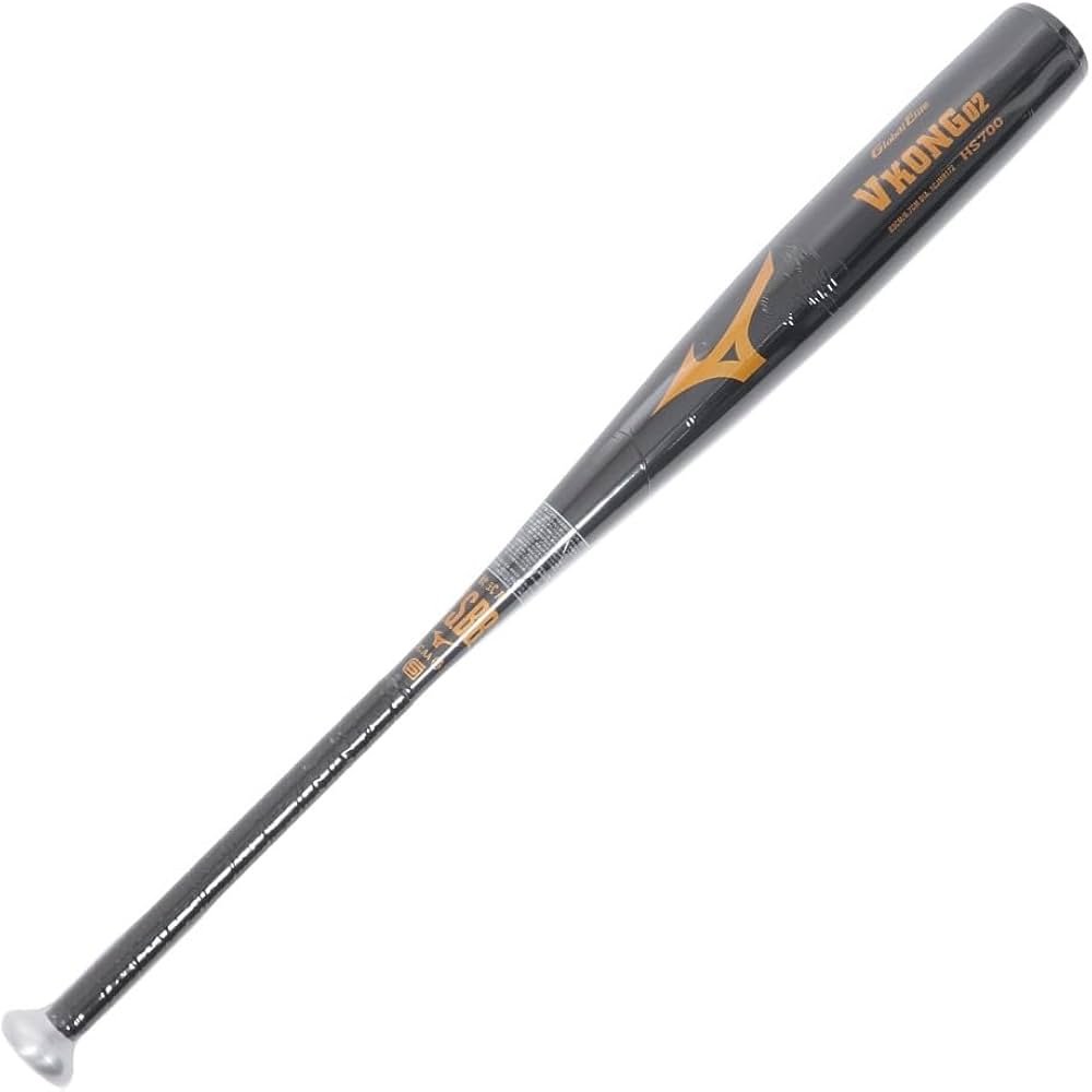 Amazon | MIZUNO 軟式用金属製 Vコング02 83cm(VKONG02) ブラック 83