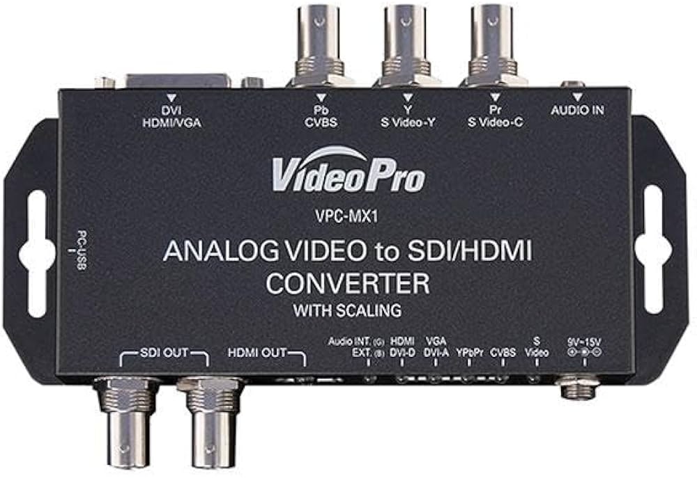Amazon | メディアエッジ VideoPro アナログ to SDI/HDMIコンバータ