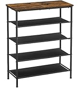 Amazon｜VASAGLE シューズラック 下駄箱 おしゃれ 省スペース 5段 大