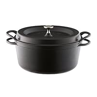 Amazon｜バーミキュラ 鋳物ホーロー鍋 26cm マットブラック 無水調理