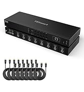Amazon.co.jp: TESmart HDMI KVMスイッチ 4入力2出力 USB3.0 4台