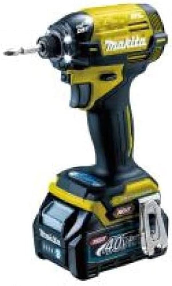Amazon | マキタ(Makita) 充電式インパクトドライバ(イエロー)40Vmax2