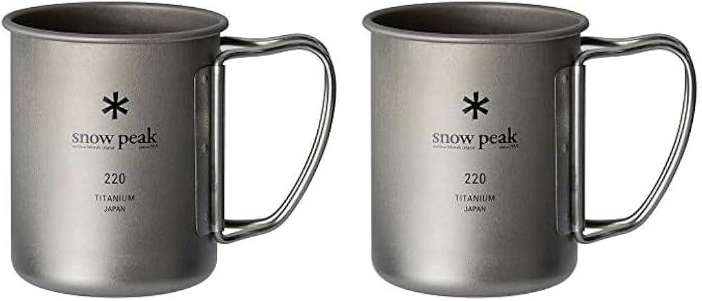 Amazon | スノーピーク(snow peak) チタン シングルマグ 220 [容量