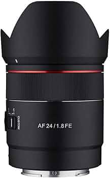 Amazon.com : Samyang AF 24mm F1.8 Autofocus Lens for Sony FE