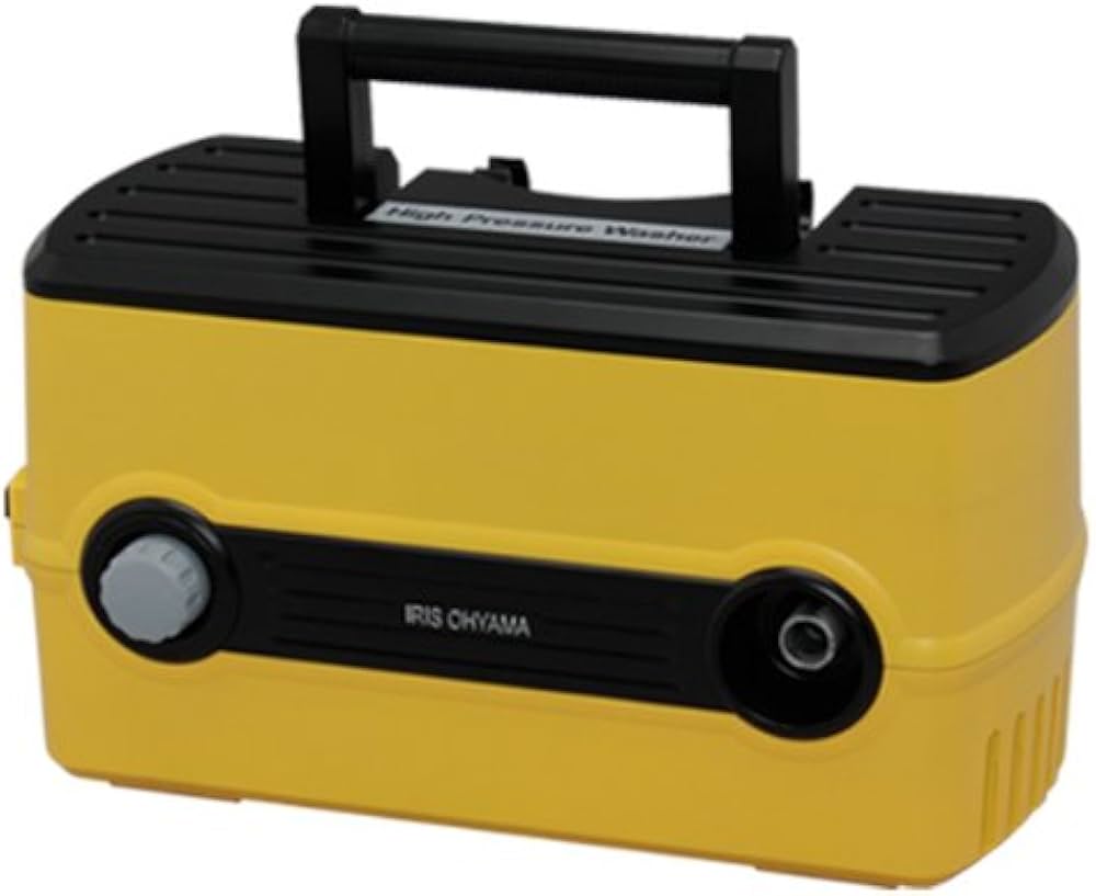 Amazon | アイリスオーヤマ 高圧洗浄機 イエロー FBN-604 | 高圧洗浄機本体