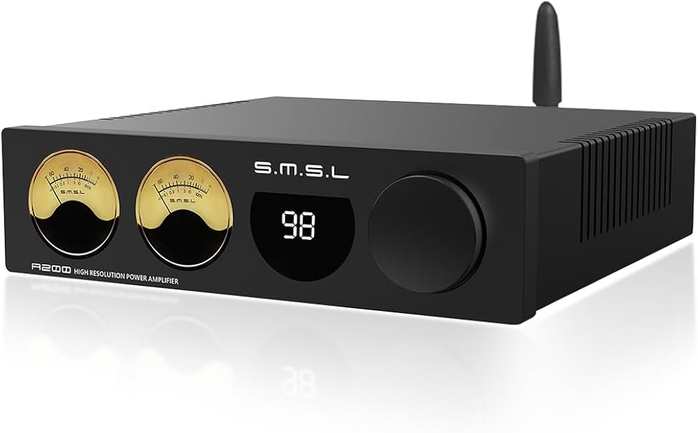 Amazon.co.jp: SMSL A200 パワーアンプ、100W サブウーファー アンプ