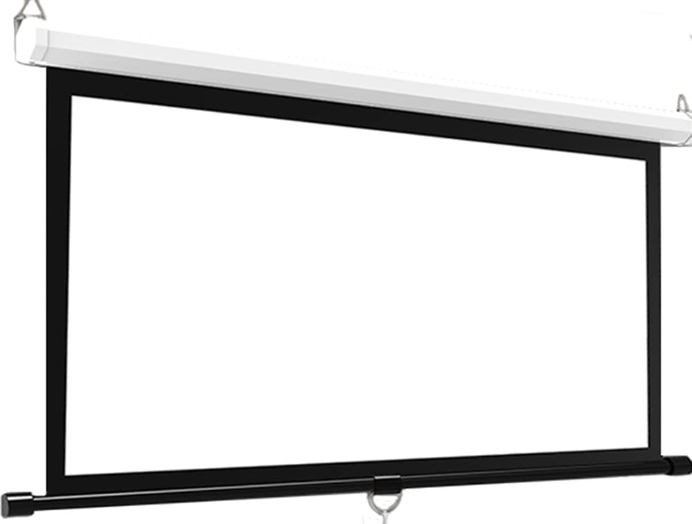 Amazon | 【手動吊り下げ】 プロジェクター スクリーン 120インチ 4：3