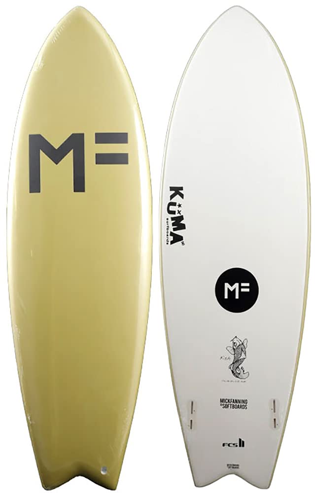 Amazon | ミックファニング ソフトボード サーフボード MF×KUMA FISH
