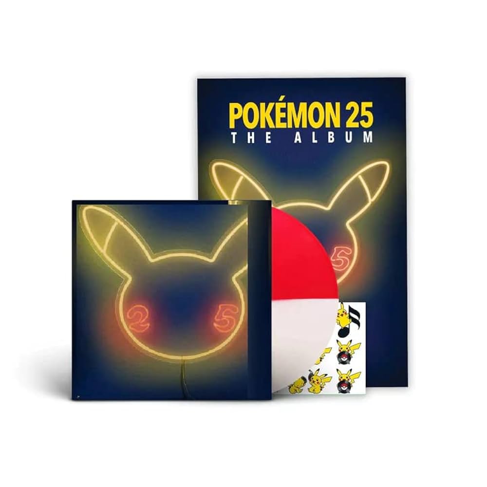Pokemon 25 The Album - Exclusive Limited Edition Two Tone Colored