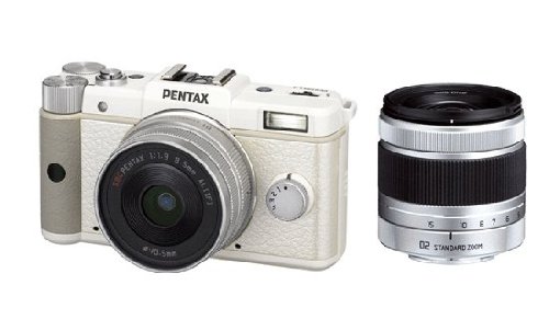 Amazon | PENTAX ミラーレス一眼 Q ダブルレンズキット ホワイト
