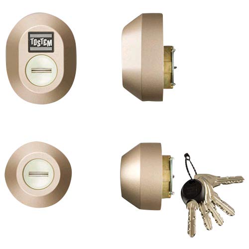 Amazon | LIXIL ドア錠セット(MIWA DNシリンダー) Z-1A2-DDTC | 補助錠