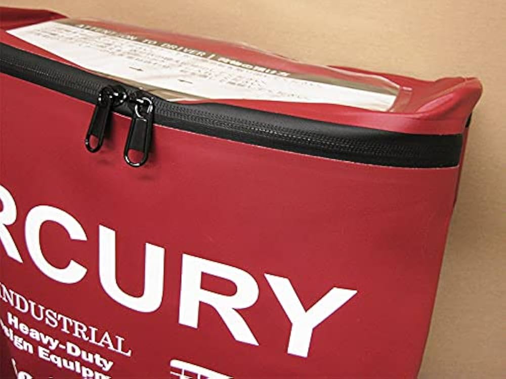 Amazon.co.jp: マーキュリー 防水 デリバリーボックス (レッド) 置き型