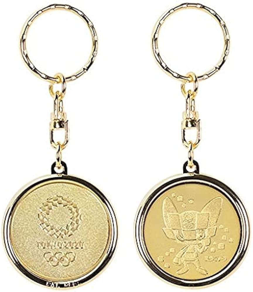 Amazon.co.jp: 東京 2020 オリンピック 記念メダル キーホルダー 2種
