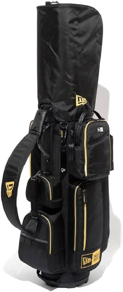 Amazon | [ニューエラ] キャディーバッグ GF CART CADDIE BAG BLACK