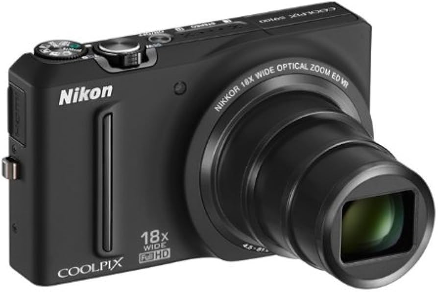 Amazon Canada: Nikon COOLPIX S9100 12.1 MP CMOS Digital Camera