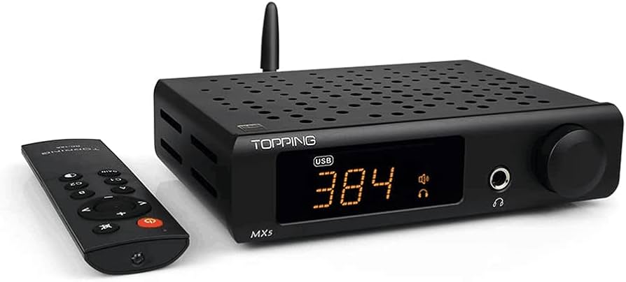 Amazon.co.jp: TOPPING MX5 DAC AMP 384kHz DSD256 70Wx2 ClassD NFCA