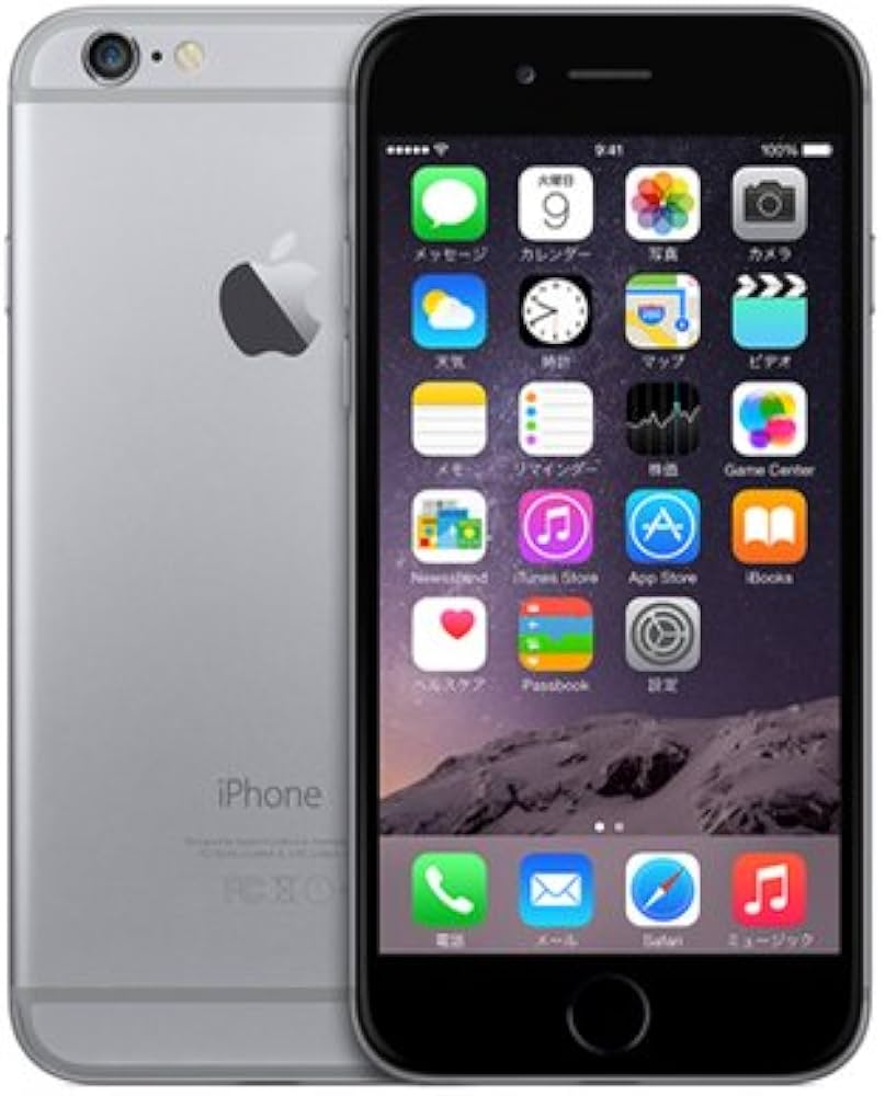 Amazon | Apple SoftBank iPhone6 16GB A1586 (MG472J/A) スペース