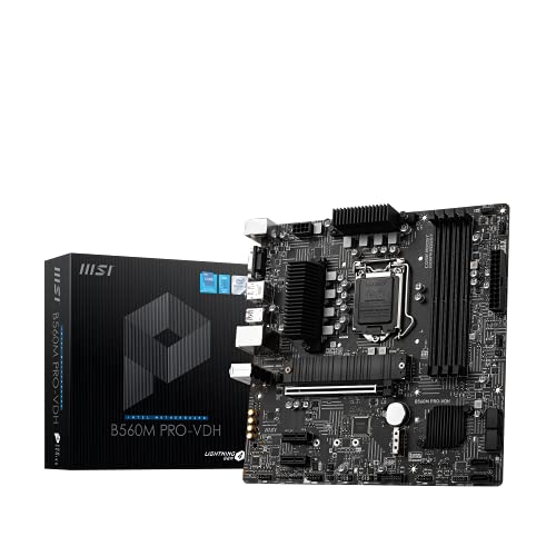 Amazon | MSI B560M PRO-VDH マザーボード MicroATX [Intel B560チップ